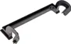 A black plastic handle for a coffee machine water tank, shown on a white background. Voir les images du produit