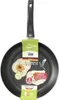 A frying pan with eggs cooked in it, presented with packaging and labels. Anteprima dell’immagine prodotto
