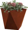 vidaXL květináč Rusty 50 x 50 x 50 cm Ocel odolná proti Náhled obrázku produktu 2