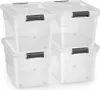 Úložné boxy s víkem 300393, plastové boxy pro přehledné Náhled obrázku produktu 1
