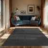 In & Outdoor Tapis tissé plat uni moderne résistant aux Voir les images du produit 2