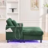 Przestronny, miękki fotel typu chaise longue z bocznymi Podgląd zdjęcia produktu 9