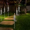 LZQ Lot de 6 torches de jardin pour l'extérieur en acier Voir les images du produit 7