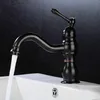 Umyvadlová baterie Mosazný retro kohoutek Koupelnová Náhled obrázku produktu 7