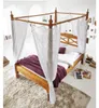 MASSIVMOEBEL24 | letto a baldacchino in legno di Sheesham / Anteprima dell’immagine prodotto 3