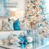 tectake® Weihnachtskugeln 64er-Set in SIlber und Blau Produktbild-Vorschau 7