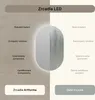 Koupelnové zrcadlo 50x80 cm - Vertikální s LED osvětlením - Náhled obrázku produktu 6