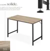 Table de bureau Jenkins - Bois clair industriel, Chêne Voir les images du produit 3