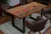 Baumkantentisch Rough Wood Platte 200 cm schwarz Ramon Produktbild-Vorschau 11