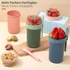 Müslibecher to Go 760ml + 230ml Joghurt Cup Löffel Produktbild-Vorschau 6
