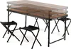 Outtec® kempingový stôl so 4 stoličkami - 120 x 60 cm - Náhľad obrázku produktu 8