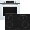 Herdset BOSCH Weiss Backofen 3D Heissluft Hydrolyse + Produktbild-Vorschau 2