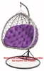 Coussin de tête pour chaise suspendue 130x100cm Anthracite Voir les images du produit 3