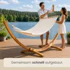 XXL Hängematte mit Holzgestell 325 cm - Outdoor Set für 2 Produktbild-Vorschau 14