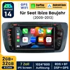 7''2+32G carplay android auto DAB autoradio BT pro sedadlo Anteprima dell’immagine prodotto 2