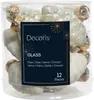 Christbaumschmuck Zapfen 6cm Glas 12 Stück - Wollweiß Produktbild-Vorschau 2