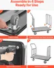 Carrello portabagagli per hotel VEVOR, capacità 340 kg, Anteprima dell’immagine prodotto 6