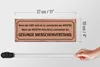 Holzschild Spruch 27x10cm wenn der Chef nicht da Meister Produktbild-Vorschau 6