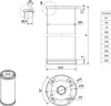 4er Set Möbelfuß RADO 50 mm Ø 50 mm Produktbild-Vorschau 8