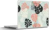 MuchoWow® Laptop Aufkleber Sticker Cover Blätter - Monstera Produktbild-Vorschau 1