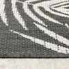Volero - In-& Outdoor Teppich - Malta Leaves Schwarz - Produktbild-Vorschau 8