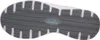 The image shows the sole of a shoe, highlighting its tread pattern and slip-resistant features. Produktbild-Vorschau