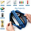 Trousse en toile de grande capacité, trousse d'écolier à Voir les images du produit 4