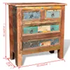 vidaXL Commode avec 4 tiroirs en vieux bois Voir les images du produit 7