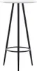 vidaXL 3-tlg. Bar-Set Kunststoff Schwarz Produktbild-Vorschau 1