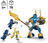 LEGO NINJAGO Jay Battle Mech, Ninja-Spielzeug für Kinder Produktbild-Vorschau 3