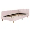 Flieks Kinderbett 90x200cm mit Rausfallschutz, Polsterbett Produktbild-Vorschau 12