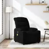 vidaXL Massagesessel Schwarz Stoff Produktbild-Vorschau 2