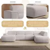AX LIVING XXL Sofa U Form Didim Creme 378cm breit modern & Produktbild-Vorschau 6