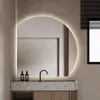 FENOMÉ Mila Specchio da bagno semicircolare - Illuminazione Anteprima dell’immagine prodotto 5