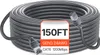 A coiled gray Ethernet cable with an orange and white label in the foreground. Náhľad obrázku produktu