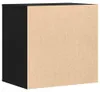 vidaXL Cassettiera nera 60x41x58 cm materiale a base di Anteprima dell’immagine prodotto 6