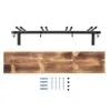QLS portasci S3 portasci da parete per 4 paia 83 cm acciaio Anteprima dell’immagine prodotto 8