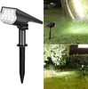 Collage of solar-powered garden lights in different settings. Anteprima dell’immagine prodotto