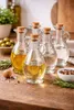 Kleine Glasflaschen 250 ml mit Ausgießer – ideal für Dressing, Soßen und Gewürzöl Produktbild-Vorschau