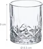 Relaxdays 10050299, Przezroczysty, Szkło, 4 szt., 300 ml, Podgląd zdjęcia produktu 4