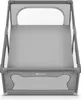 A top-down view of a gray playpen on a white background. Anteprima dell’immagine prodotto