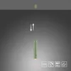 JUST LIGHT Luce a sospensione ricaricabile USB dimmerabile Anteprima dell’immagine prodotto 8