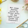 Mr. & Mrs. Panda Postkarte Spruch Bearded Collie Freund - Produktbild-Vorschau 2
