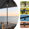 Sekey Sonnenschirm Balkon Rechteckig 200×125 cmGartenschirm Produktbild-Vorschau 2