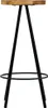 vidaXL Tabouret de bar 4 pcs. Bois massif de manguier Voir les images du produit 3