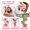 Kinderkamera Sofortbildkamera,Dualkameras,1080P mit 2,4" Produktbild-Vorschau 4