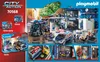 A collage of Playmobil City Action police-themed playsets, including a police station, vehicles, and figures. Podgląd zdjęcia produktu