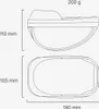 Borsa da manubrio per bicicletta Supporto per telefono Anteprima dell’immagine prodotto 2
