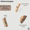 STOLARNIA PIKA Wandspiegel mit Holzrahmen (∅57 cm) - Produktbild-Vorschau 7