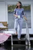 Vivance Dreams Pyjamahose Rautenmuster Größe 40/42 Produktbild-Vorschau 3
